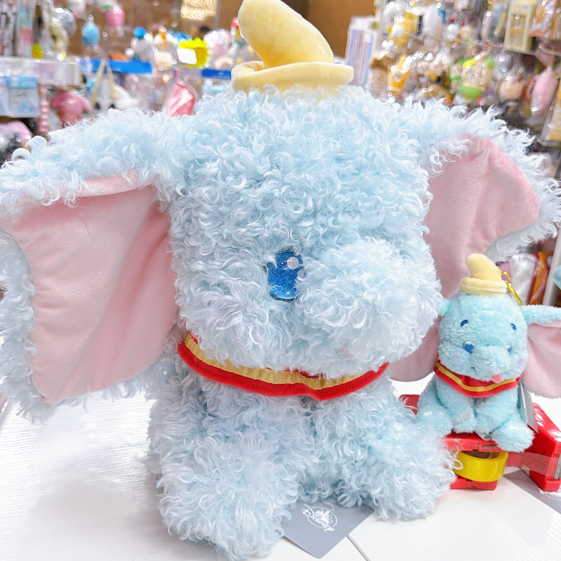 日本直送東京迪士尼限定新款小飛象bling bling 眼系列公仔