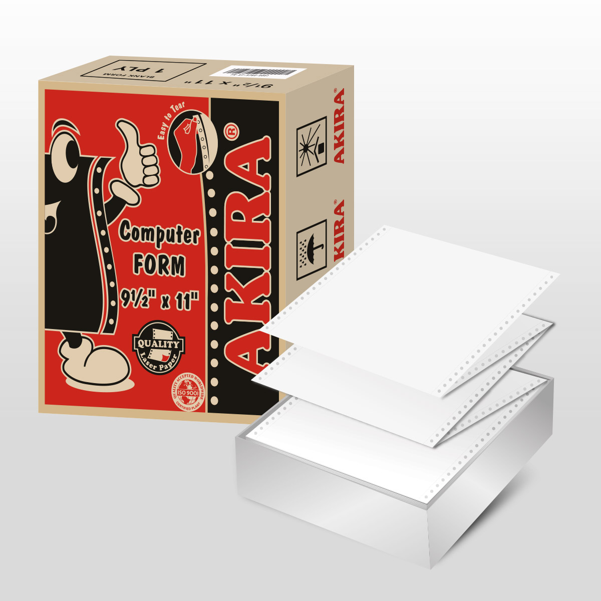 Akira Economical Computer Form (1 Ply/2 Ply/ 3 Ply/ 4 Ply/ 5 Ply)