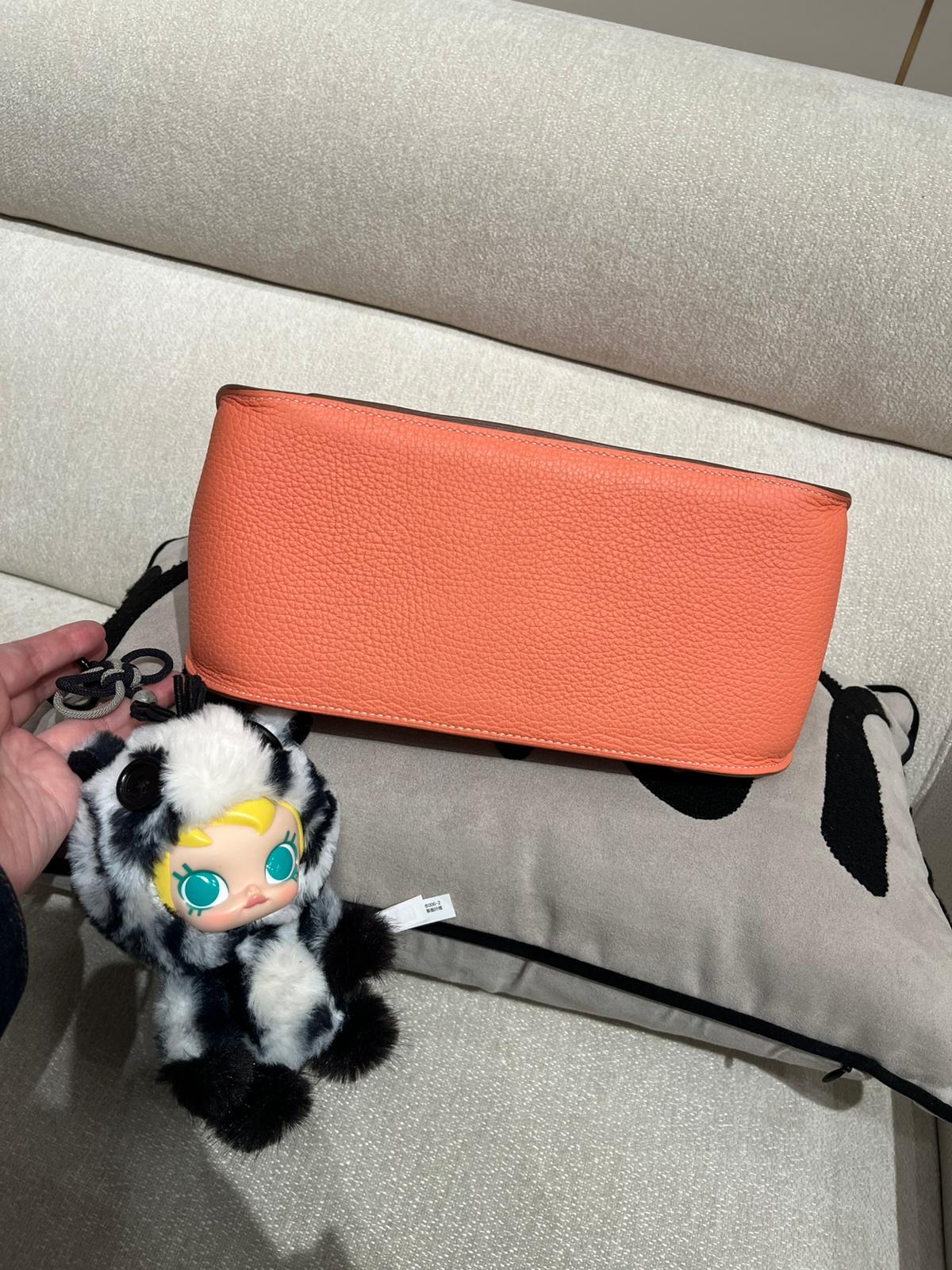 Hermes jypsiere 28, 龍蝦粉STAMP R 100%Authentic,98%new ✅strap✅dust bag✅box 