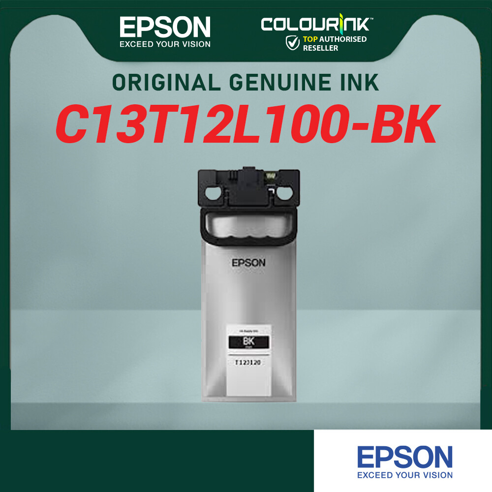 EPSON C13T12L100 C13T12L200 C13T12L300 C13T12L400 Original Low Cap Ink Catridge EM-C800
