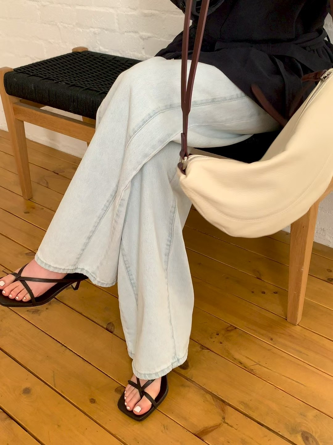 SOFT MOON BAG(牛皮3色）