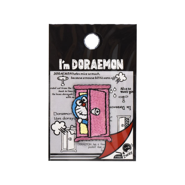 多啦a夢刺繡燙貼
