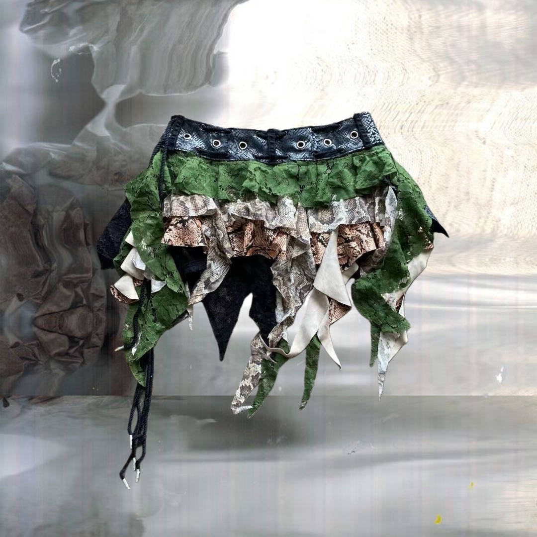 Steampunk Handmade Skirt