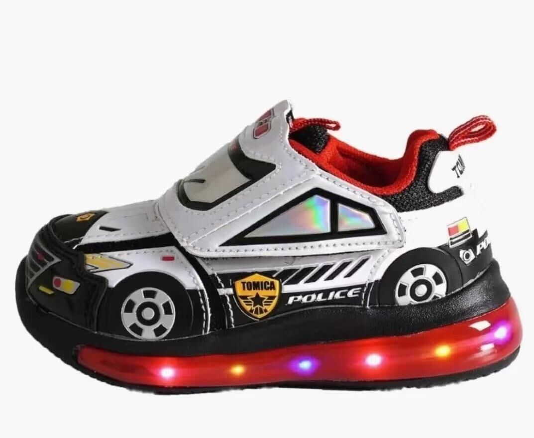 日本 TOMICA 車車閃燈波鞋 - 1對 現貨