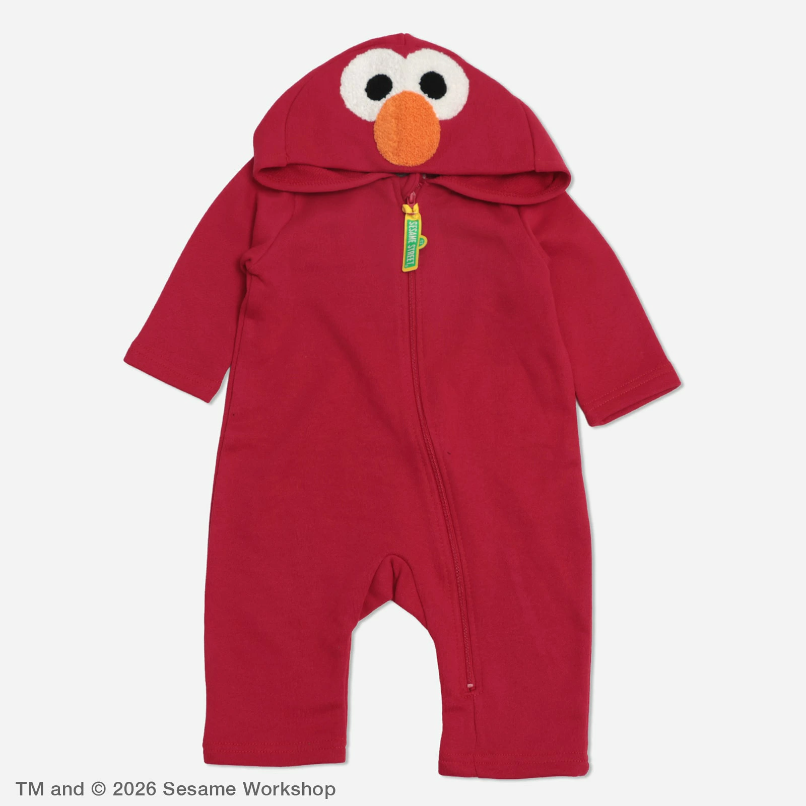🆕【⭐訂購⭐】🇯🇵日本直送🌀 #SesameStreet 連帽長袖連身衣 🌀 [PIJA-0030] [261103]