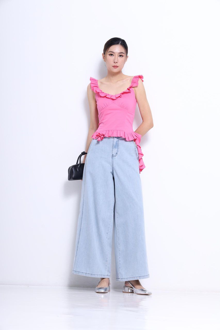 荷叶边上衣 2627