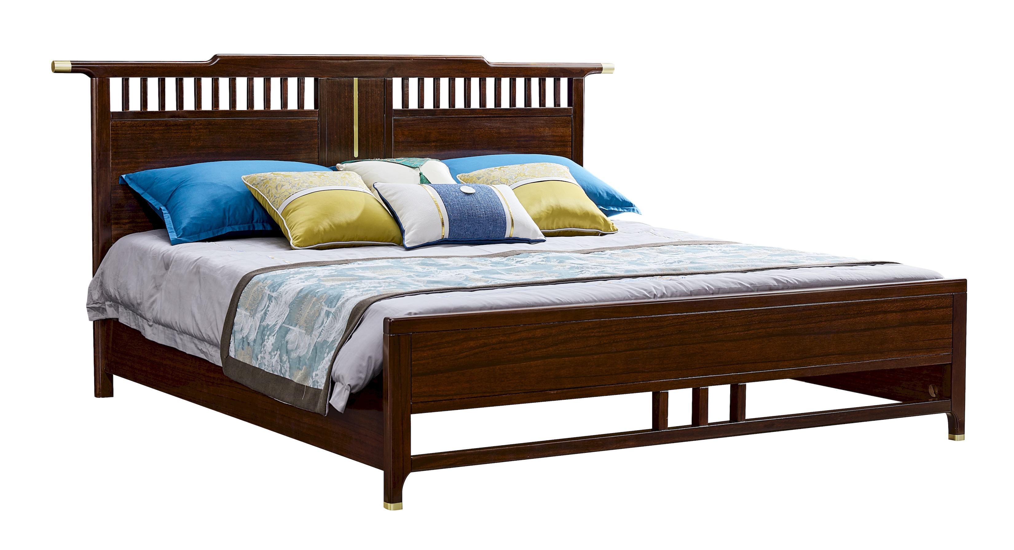 1.8米 實木床架 9030