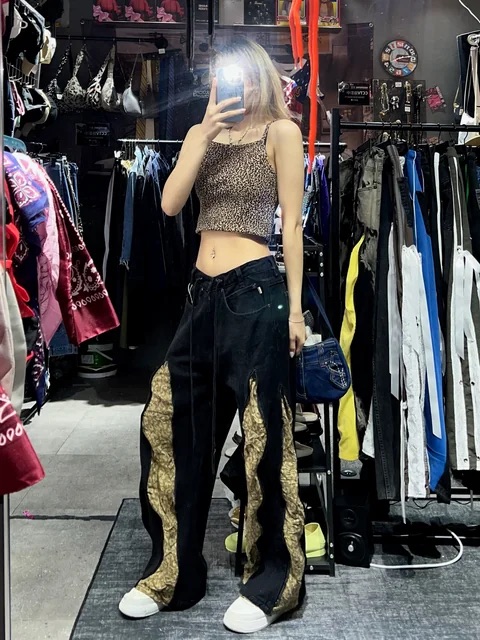 Black Vintage jeans #0330