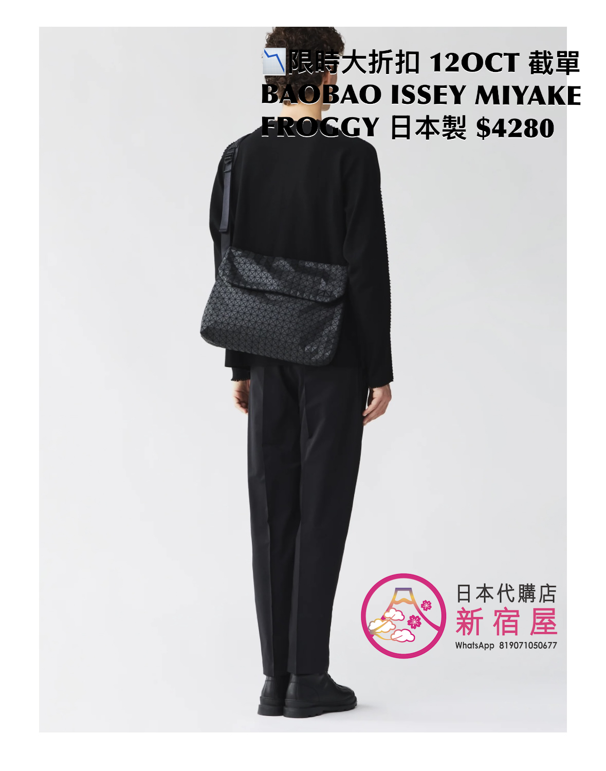 BAOBAO ISSEY MIYAKE FROGGY