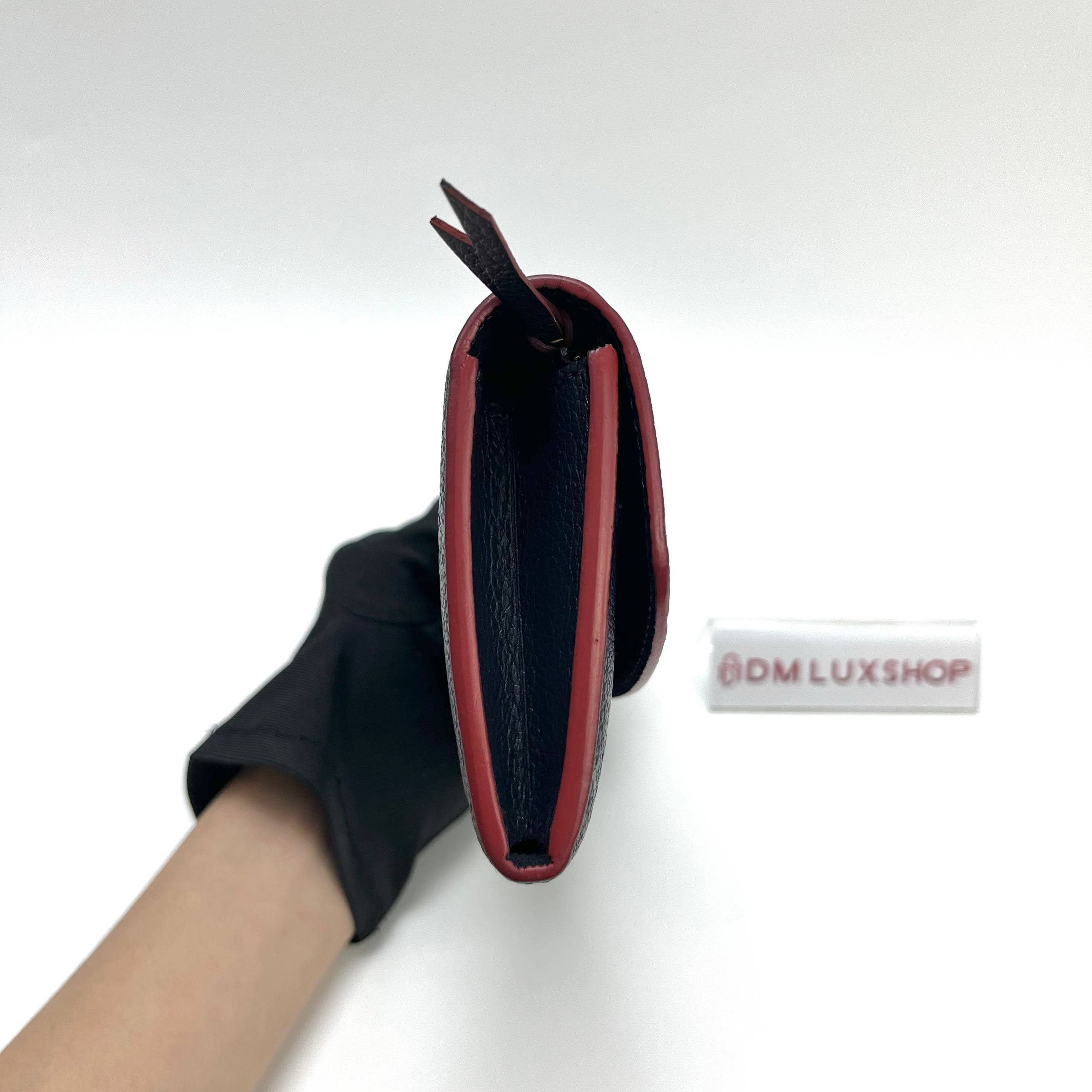 LV Blue Empreinte Long Wallet (HOT Stamp JEN)