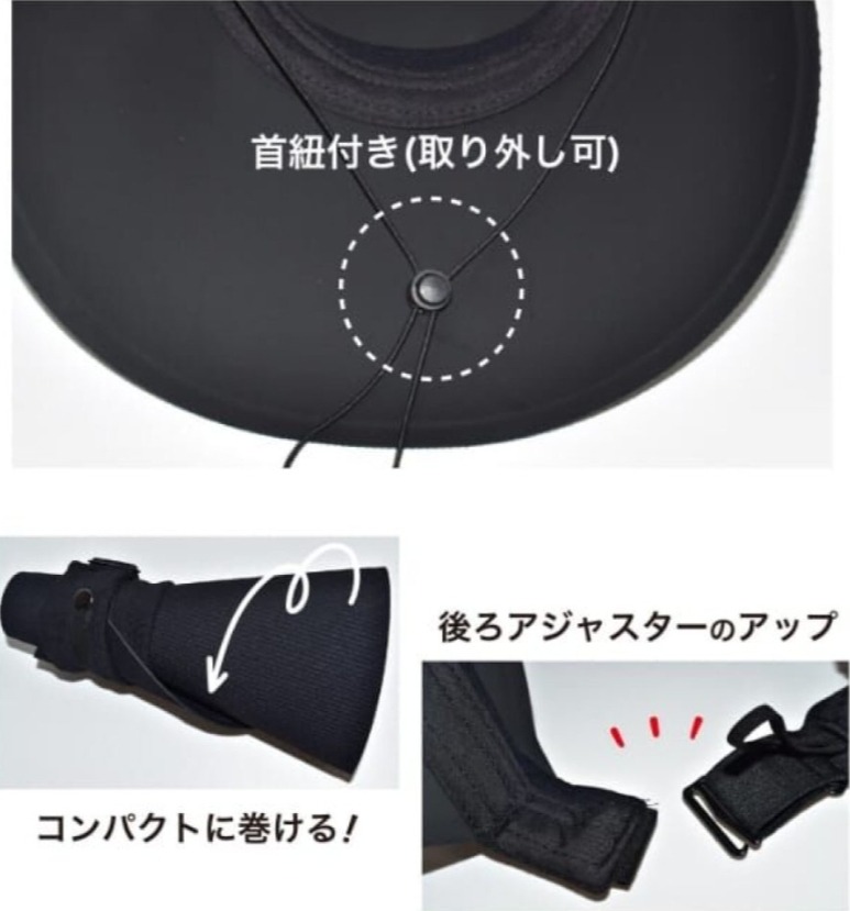 🇯🇵日本直送✈️$105頂。2頂起$98頂。日本 防UV大帽檐太陽帽