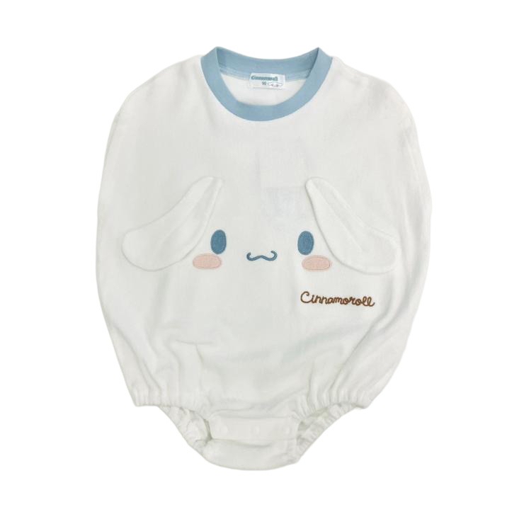 🇯🇵限量預訂 日本直送🇯🇵玉桂狗面部立體耳朵毛巾布蛋形包屁衣