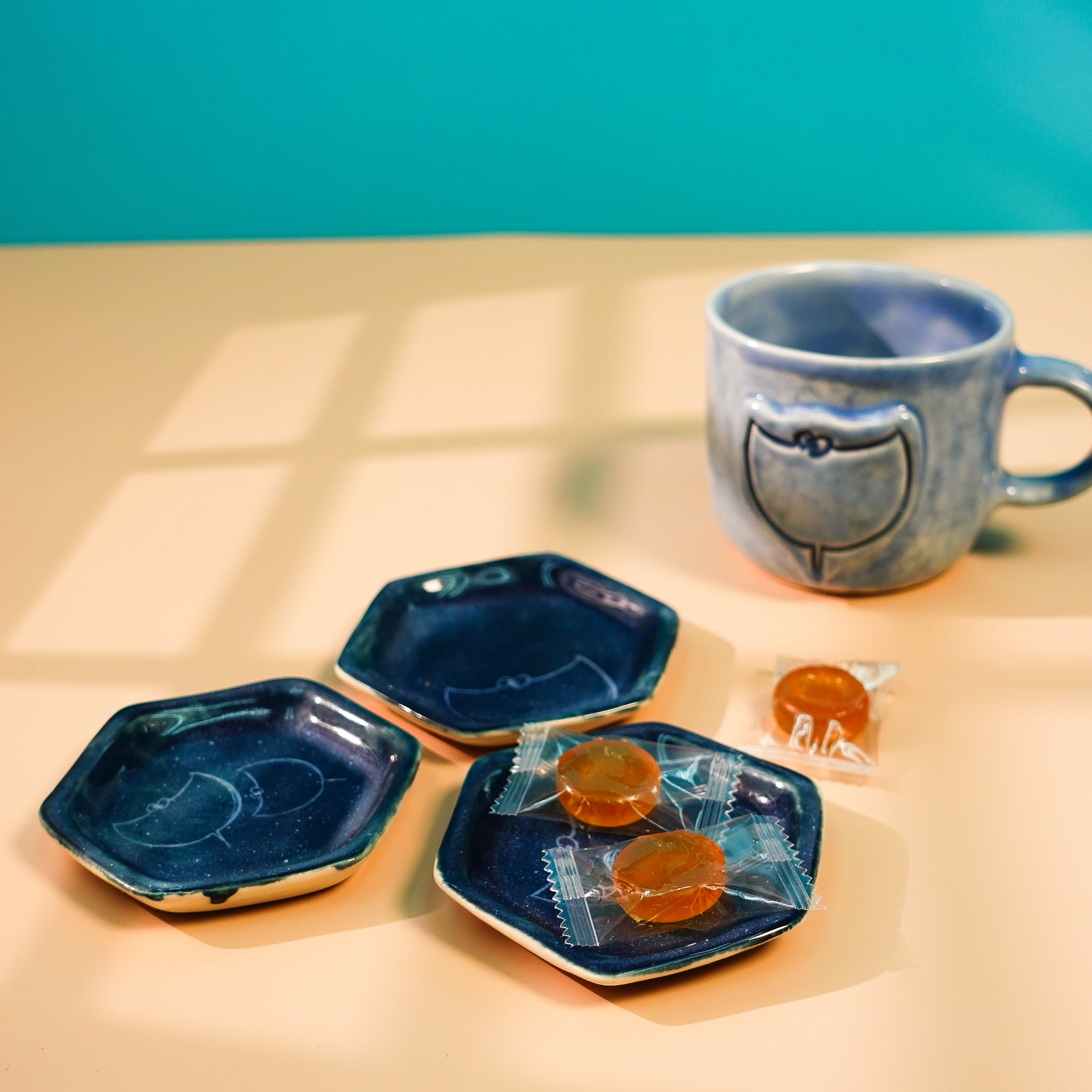 【魔鬼魚系列】魔鬼魚小碟套裝 (藍系) (MC-MR04)