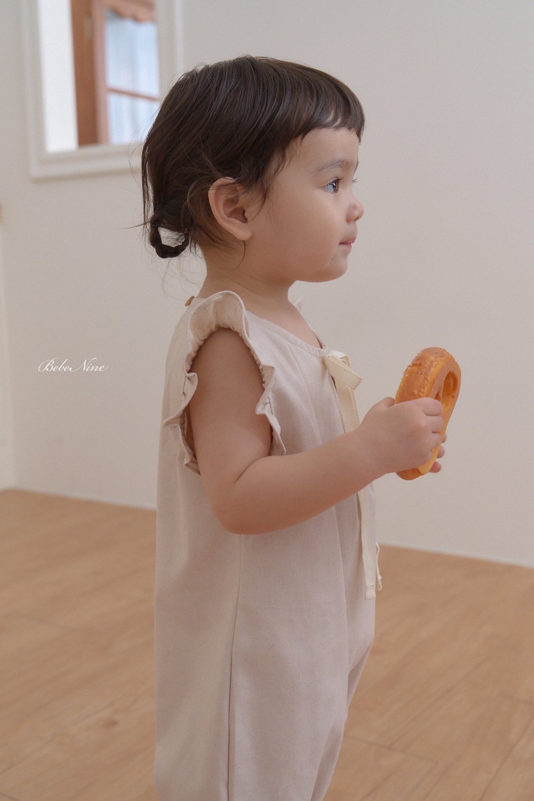 ☀️預訂 韓國直送☀️🇰🇷Bebenine兩色絲帶荷葉邊背心連身服