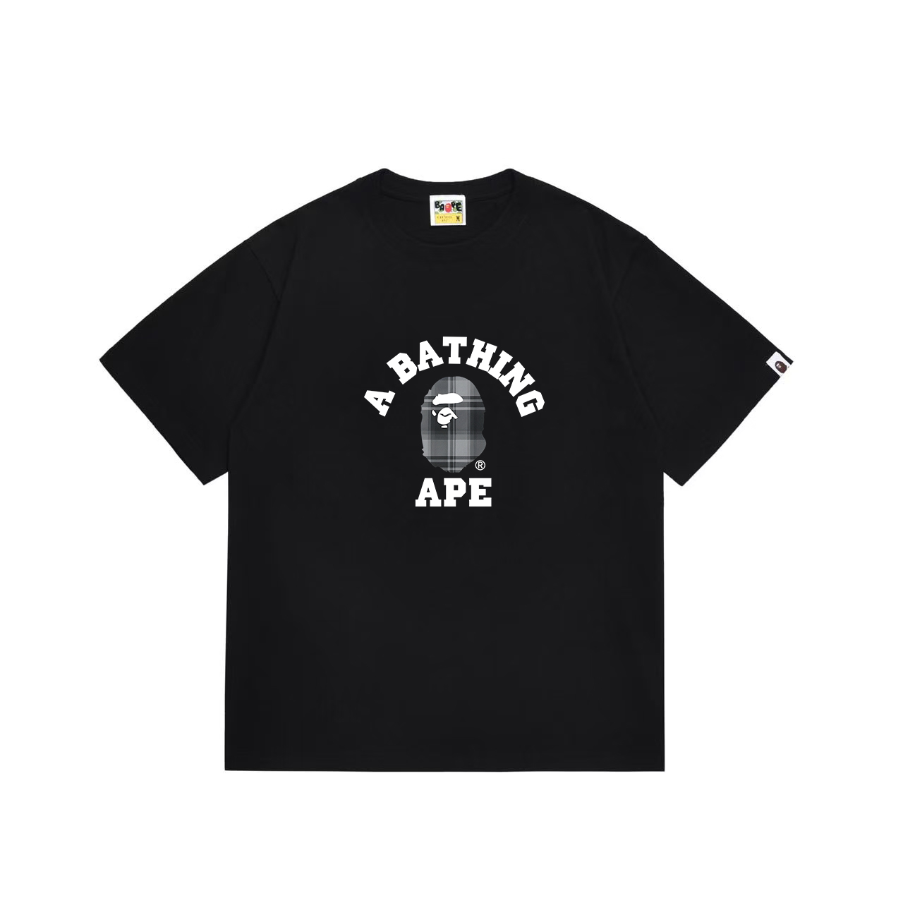 Bape Check College Tee