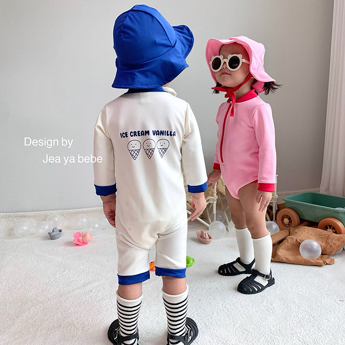 🇰🇷JeayaBebe泳衣+帽