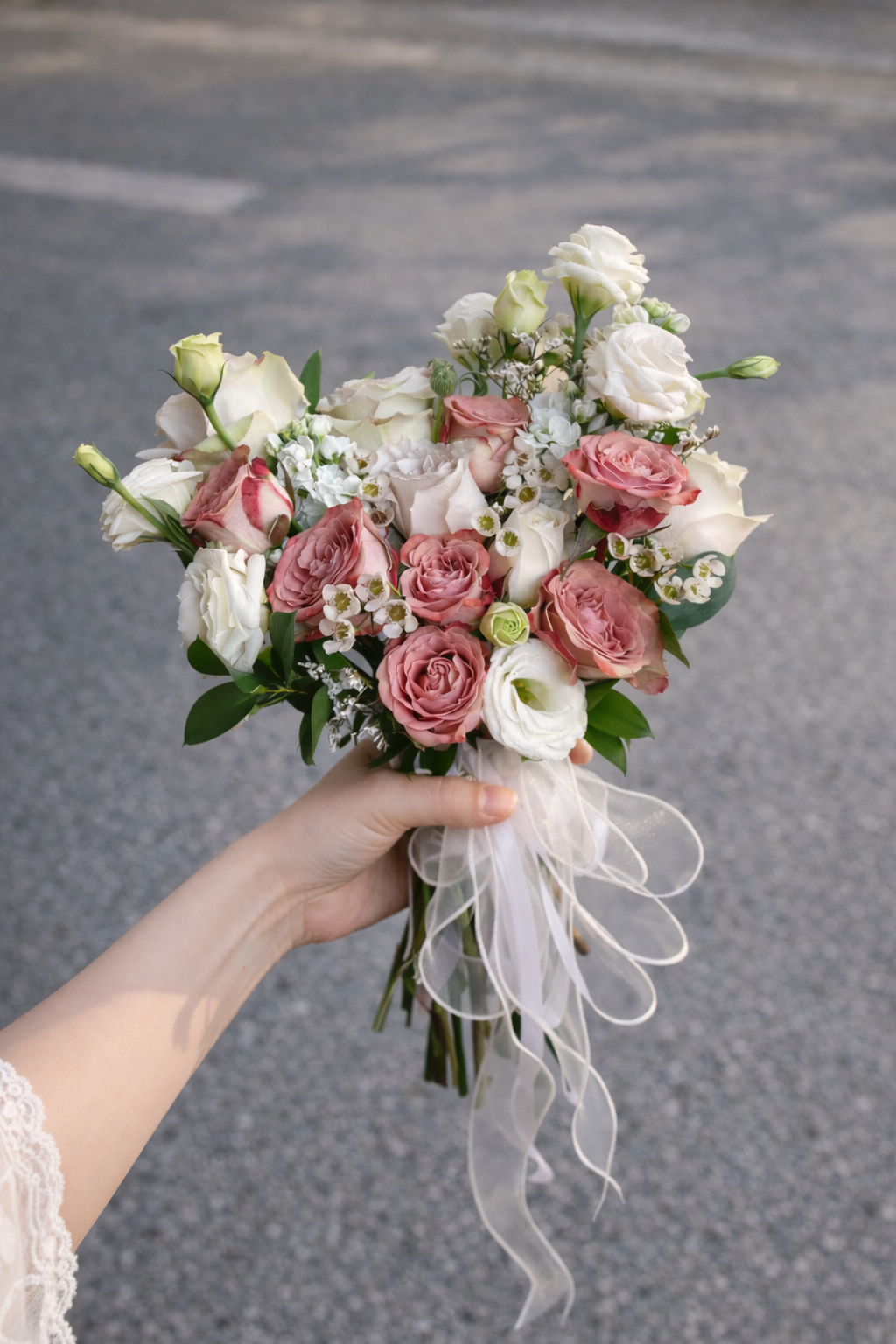 Cappuccino Bridal Bouquet
