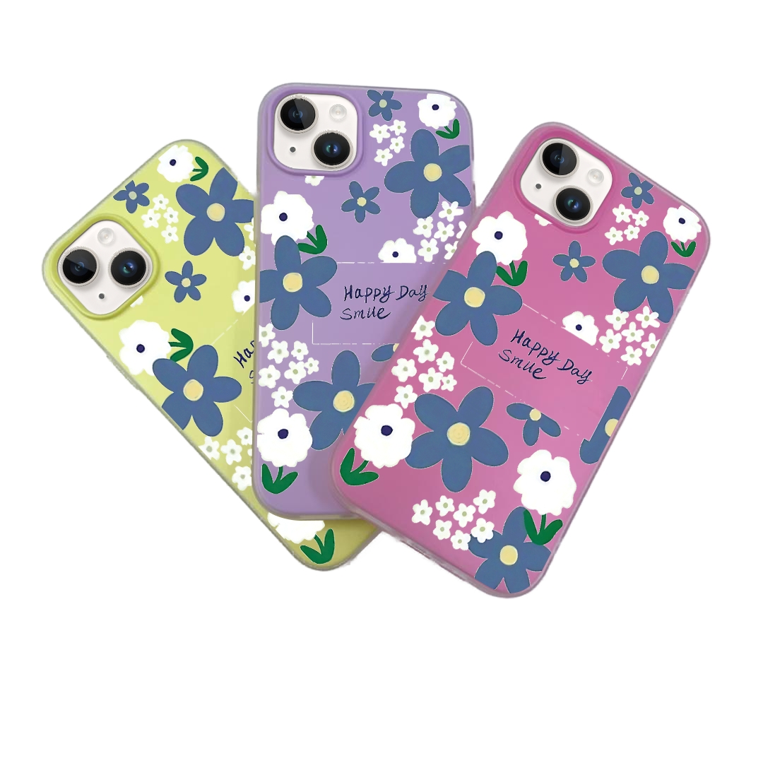JELLY CASE PHONE FOR IPHONE - DESIGN FLOWER O