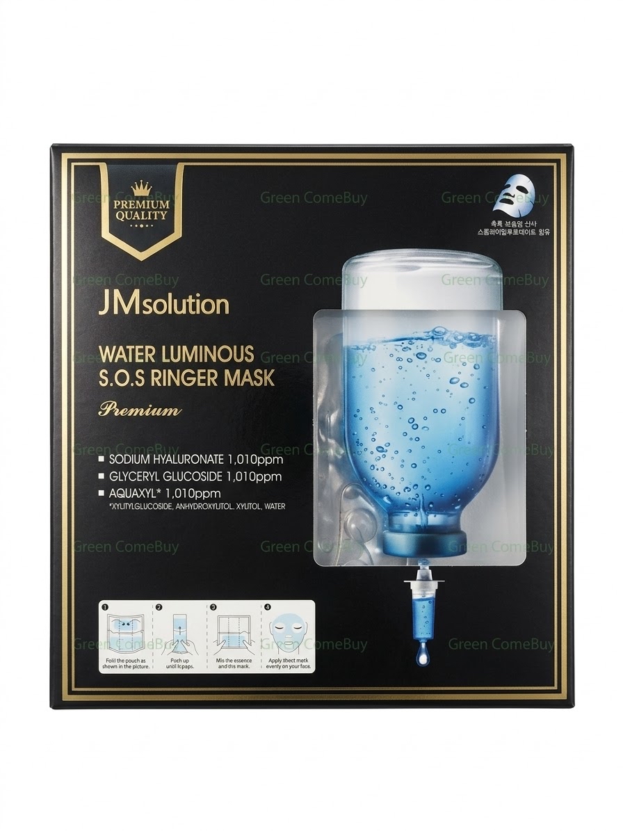 JMsolution 水滋養急救針劑面膜11/26