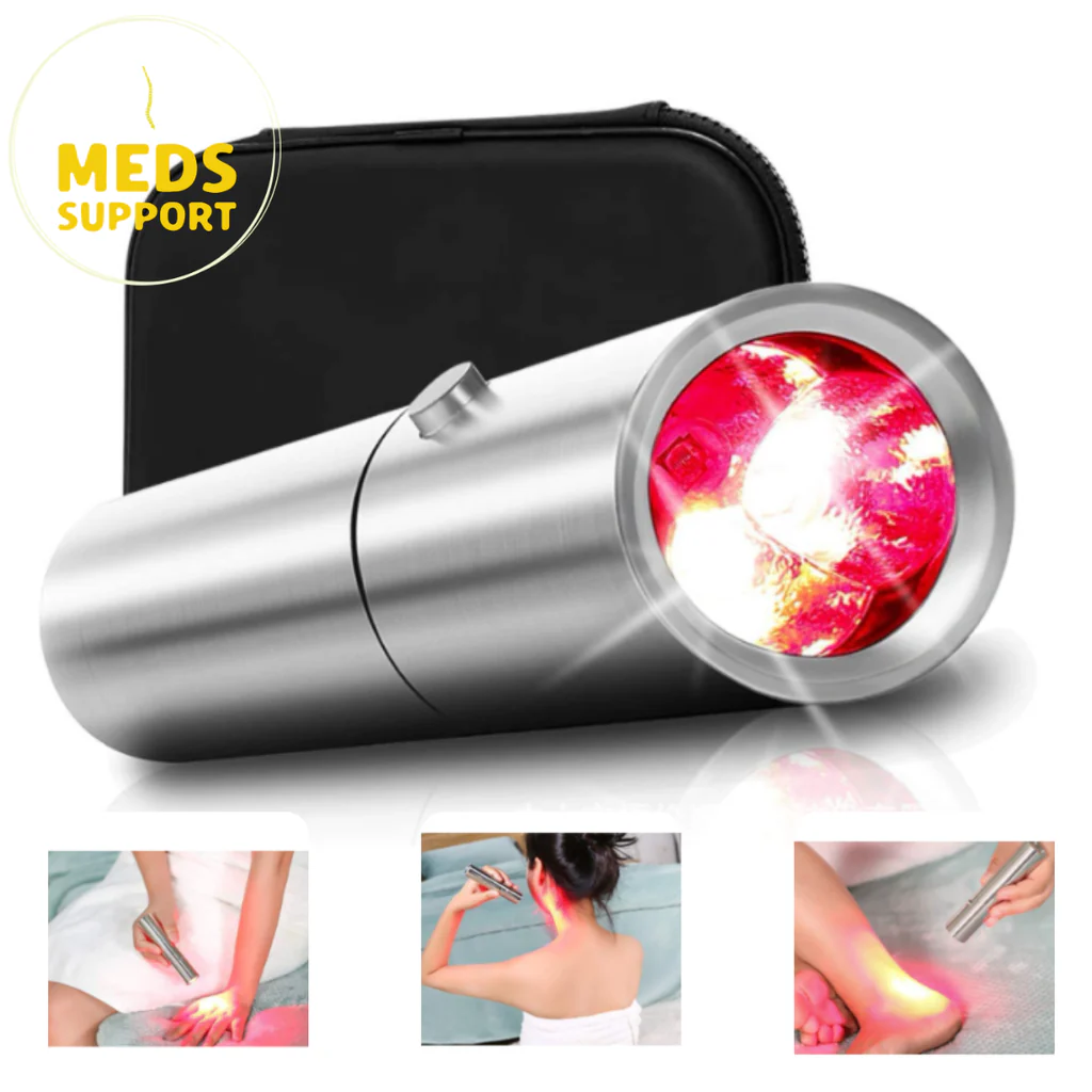 Meds Support紅光理療棒/有效舒緩痛症/促進血液循環/可用於寵物