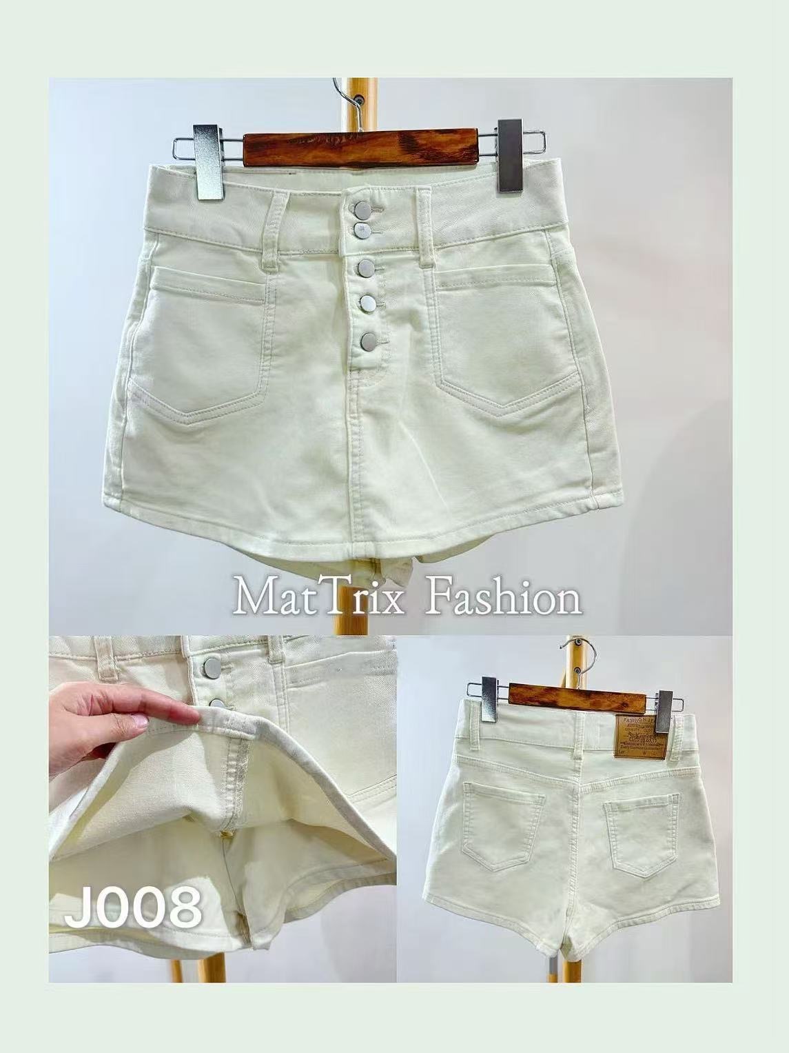 J008牛仔短裙褲 原價$338