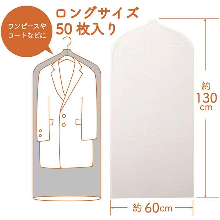 🔥🔥【日本製《SUN CREATE》加長型透明透氣防塵衣物罩】50個裝