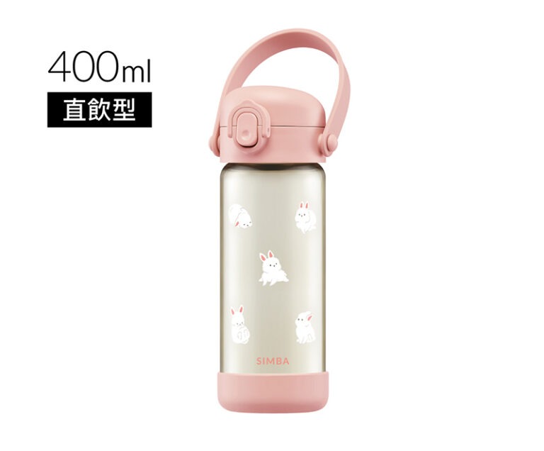 SIMBA 鉑金PPSU兒童直飲水壺400ml-兔兔