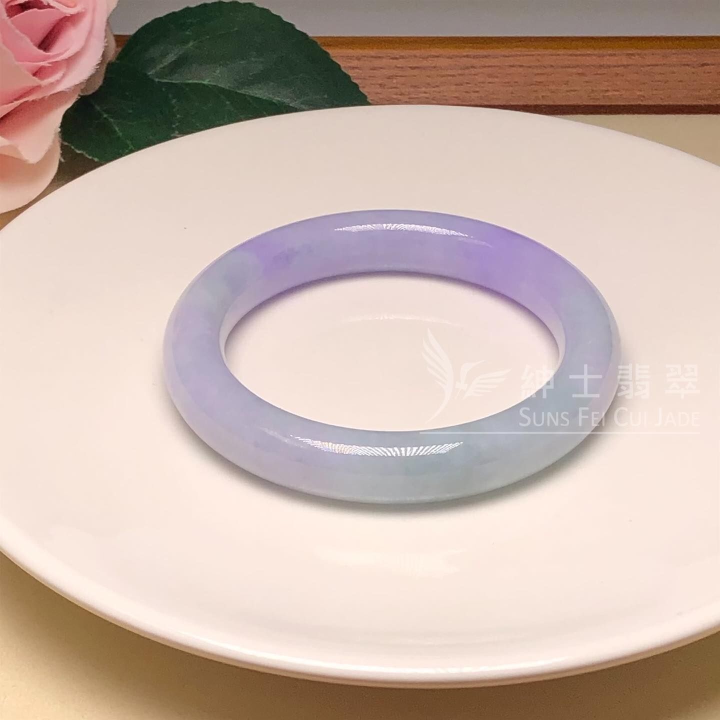 木那濃紫春彩福鐲55.6mm