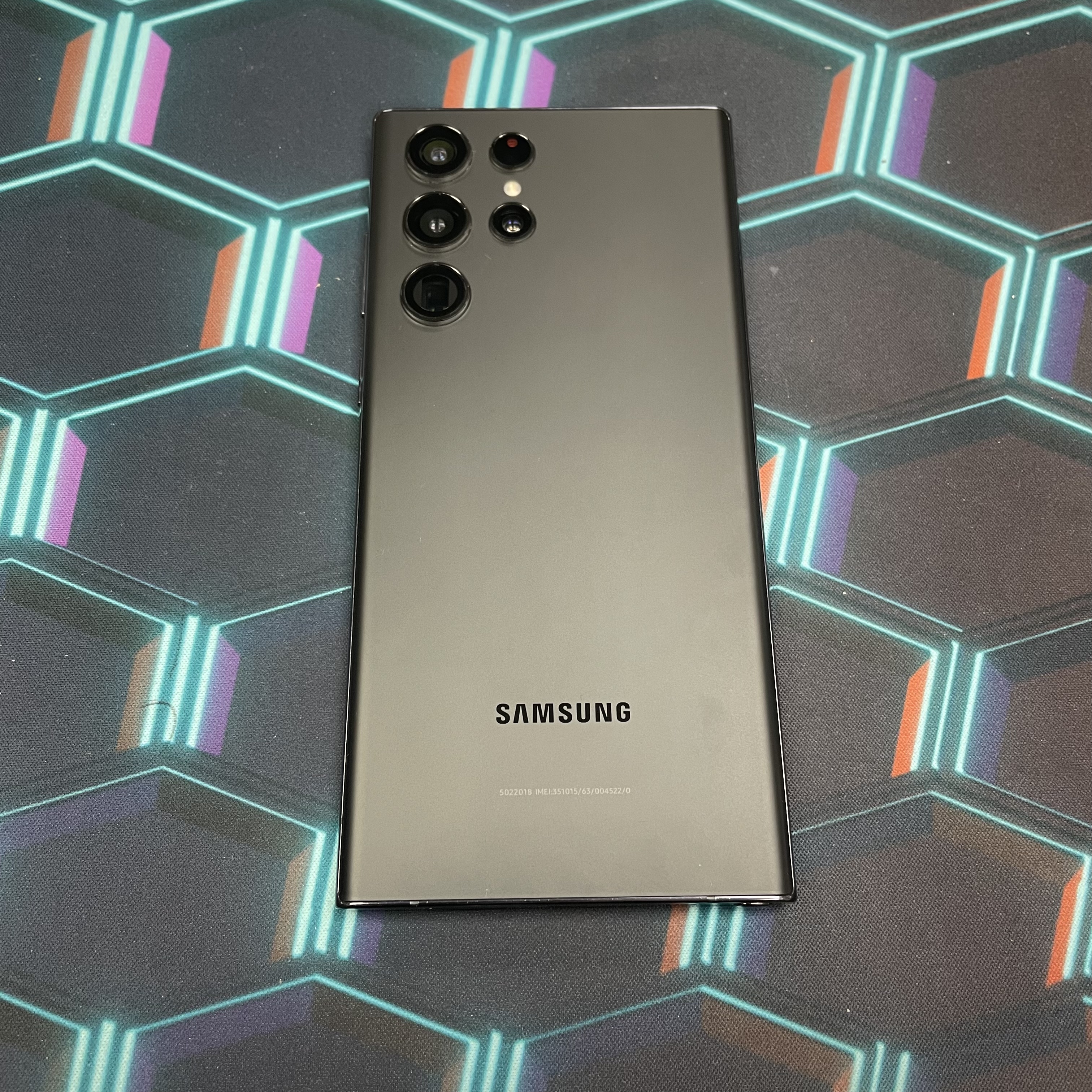 *6476 Galaxy S22 Ultra 韓版 靚機 12+256GB 黑色 black