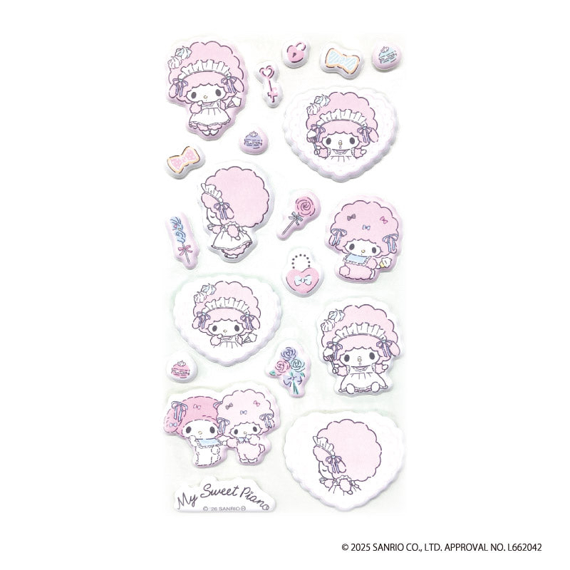 Sanrio My Sweet Piano立體貼紙