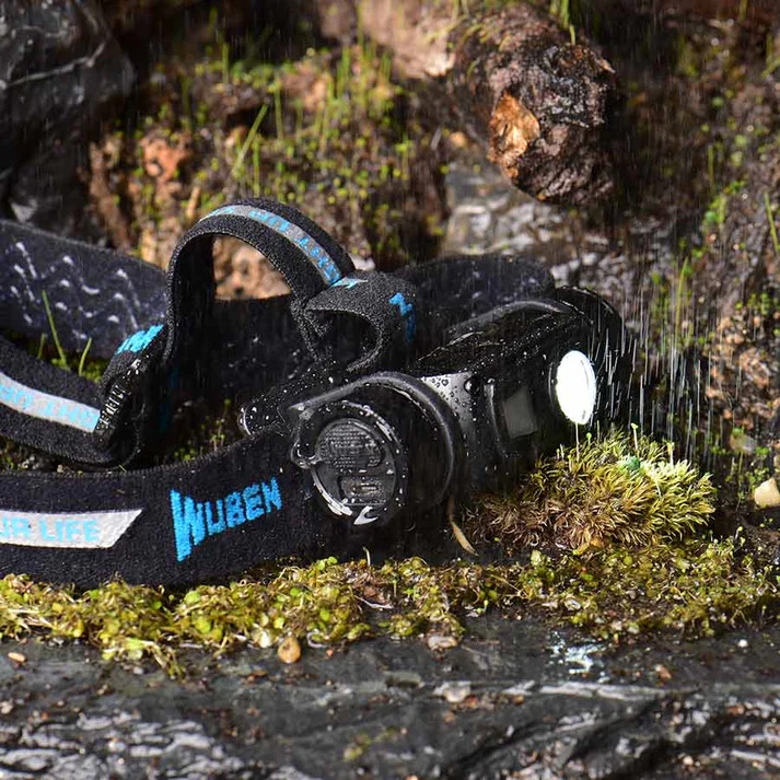 WUBEN H1 1200流明最亮可充電戶外健行頭燈