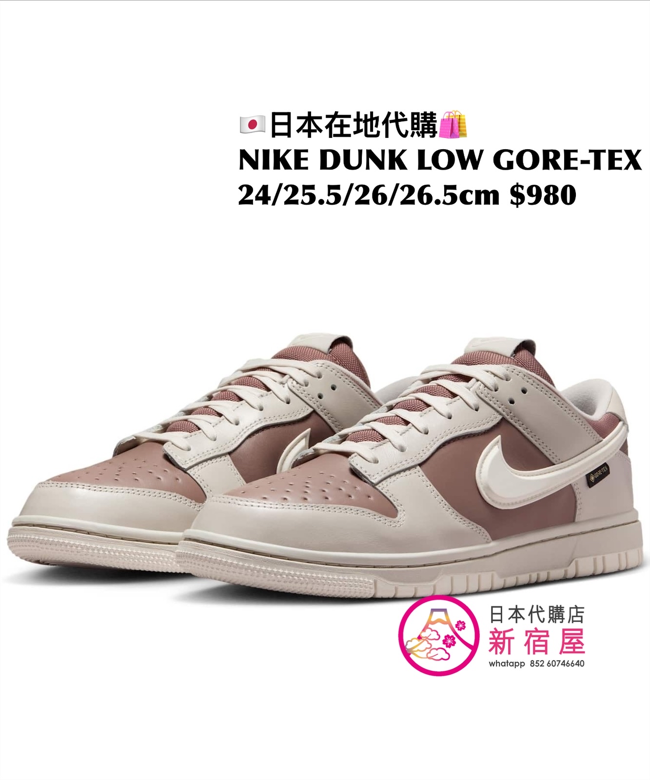 NIKE DUNK LOW GORE-TEX