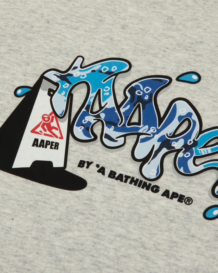Graphic tee with aaper design (10030A)