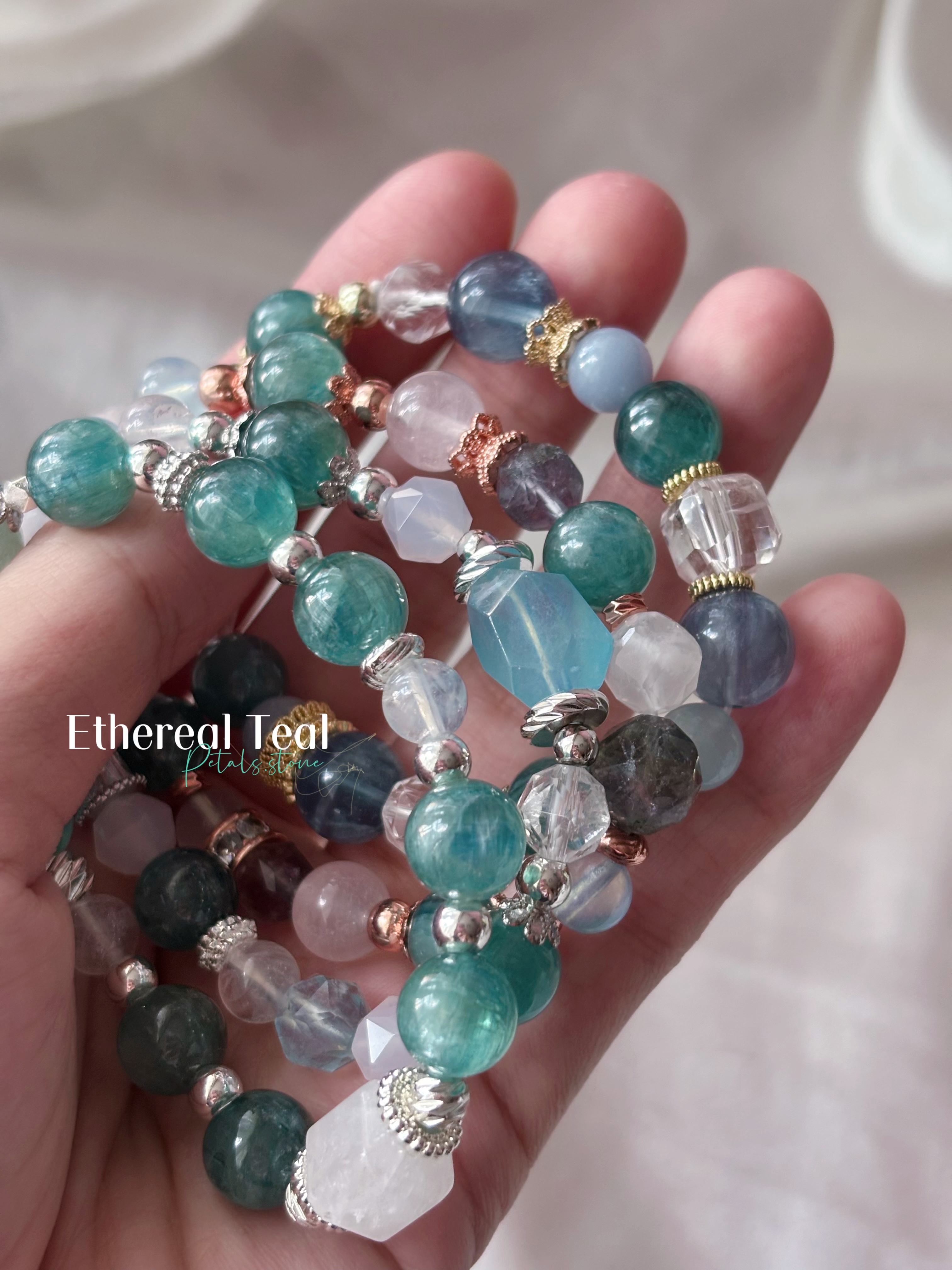 𓇼Ethereal Teal | 高grade藍綠晶