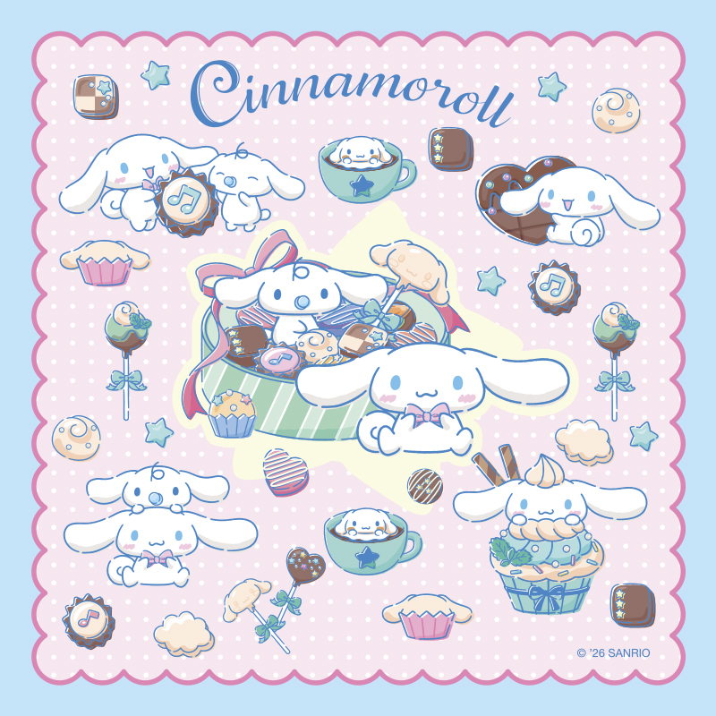 Cinnamoroll Origami Paper 手工紙 (4 Designs x 10pcs)