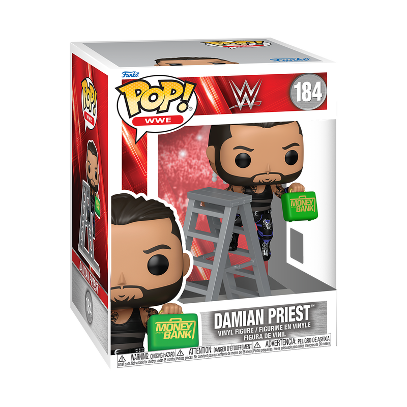 📦訂購 美國代購 Funko POP! WWE Premium Damian Priest (Money in the Bank) Figure 模型