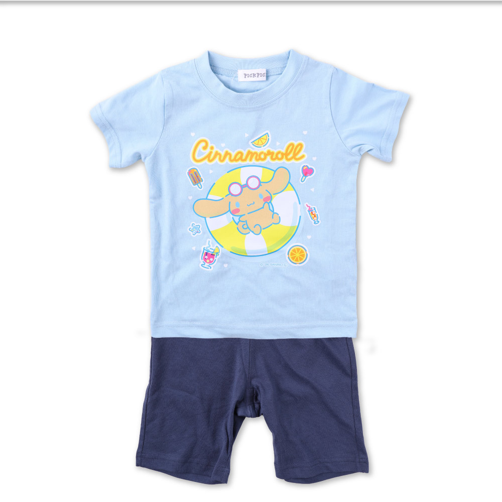 🆕【⭐訂購⭐】🌀 🇯🇵 日本直送 #Sanrio 曬黑公仔 短袖家居服套裝［4款選］🌀[PLGA-0135] [260827]
