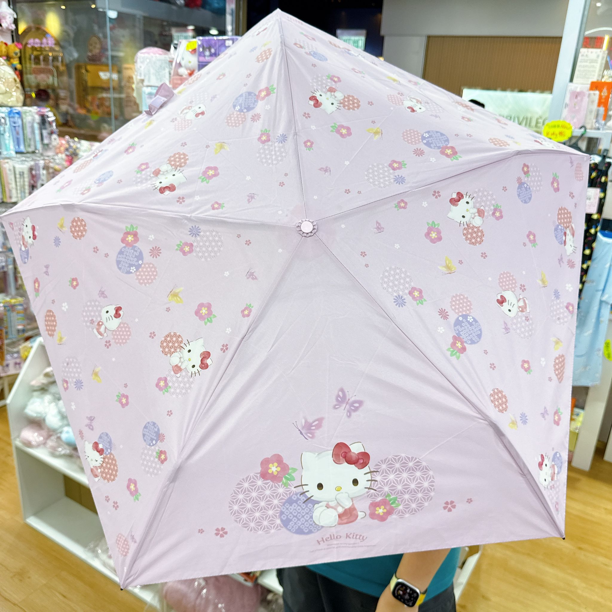 原裝行貨Sanrio 靚靚超輕縮骨遮晴雨兼用 防uv
