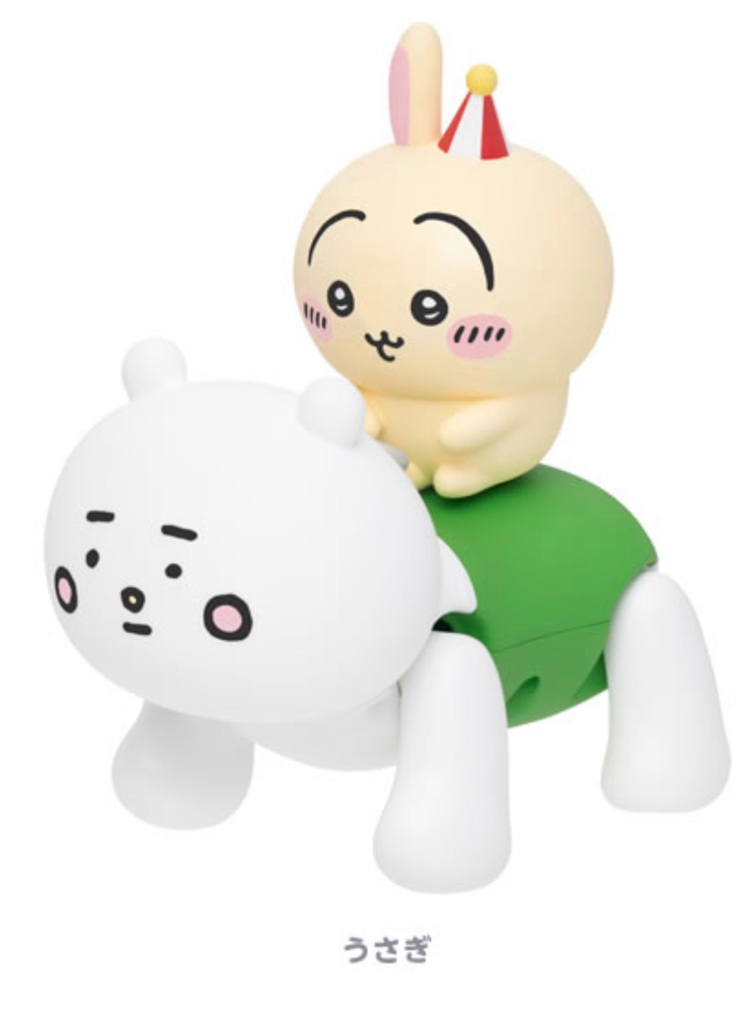 四月連線貨品 - 日本 CHIIKAWA 騎行系列手辦公仔