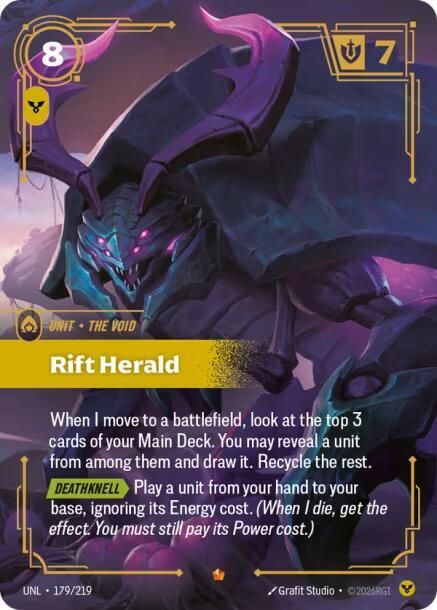 Unleashed - Epic - Order Rune (Set 3)