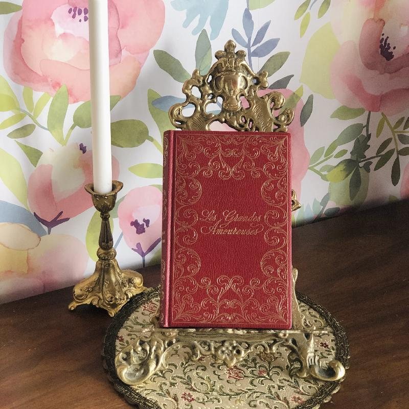 Elegant 1980s French Novel Les grandes Amoureuses/The Great Lovers By Anne Serge Golon (MT1010)