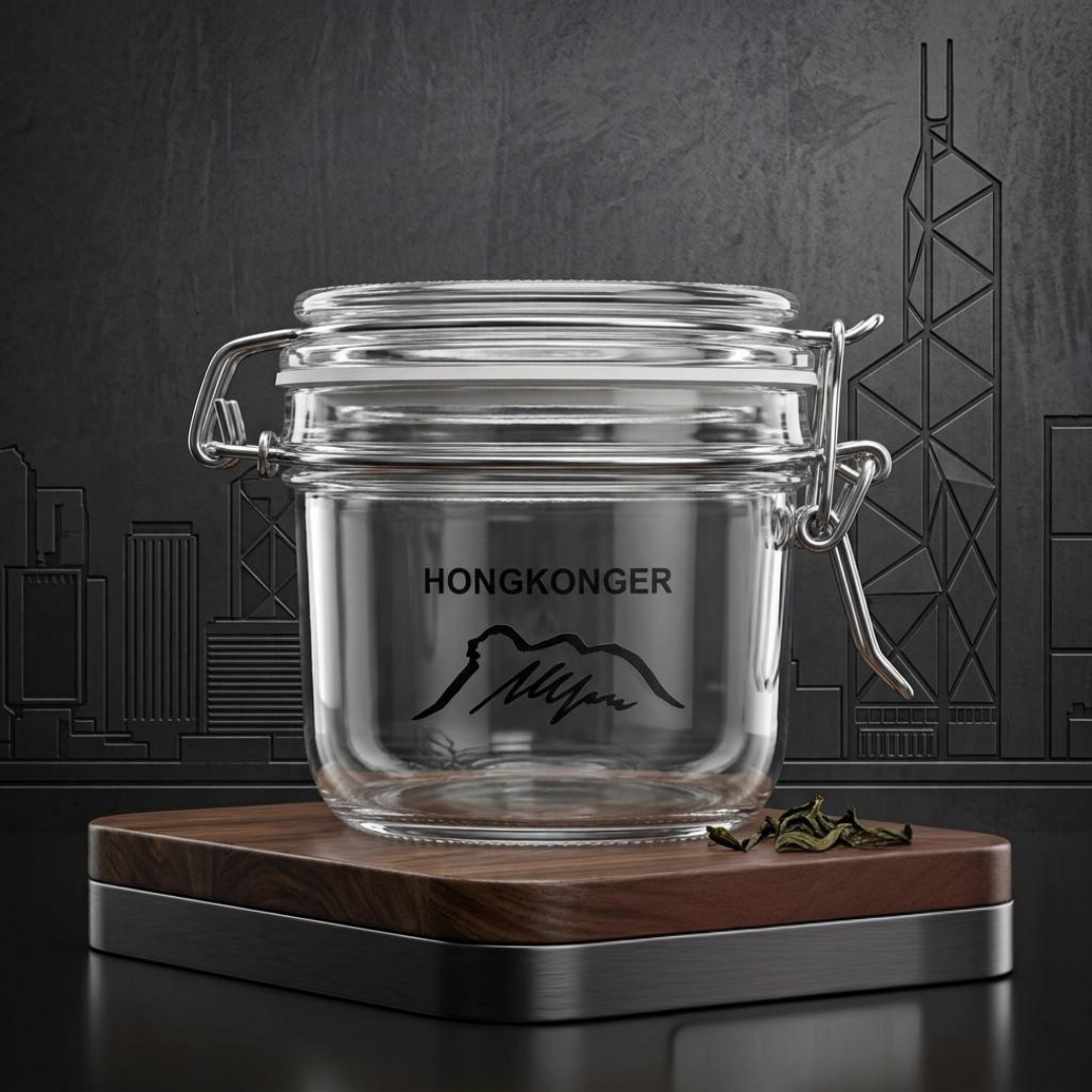 HONGKONGER獅子山 玻璃密封罐