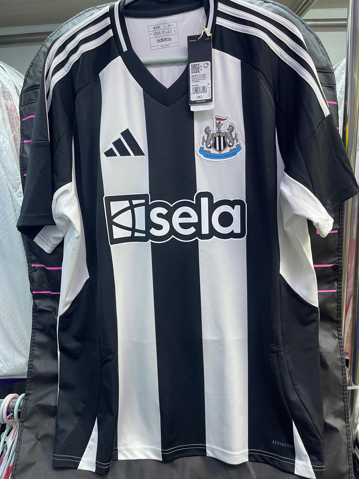 2024-25 Newcastle United Home Shirt #25 Winners "BNWT"