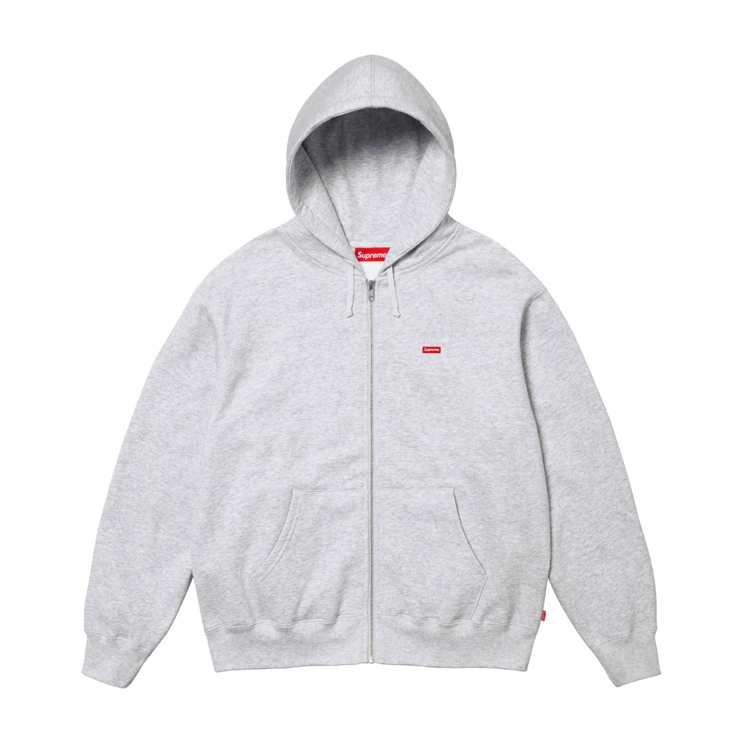 Supreme Small Box Zip Up Hooded Sweatshirt