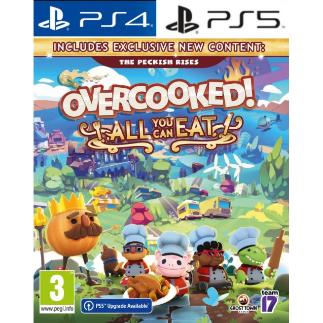 (🔥FLASH SALE🔥) Overcooked: All You Can Eat Full Game (PS4 & PS5) Activated Digital Download