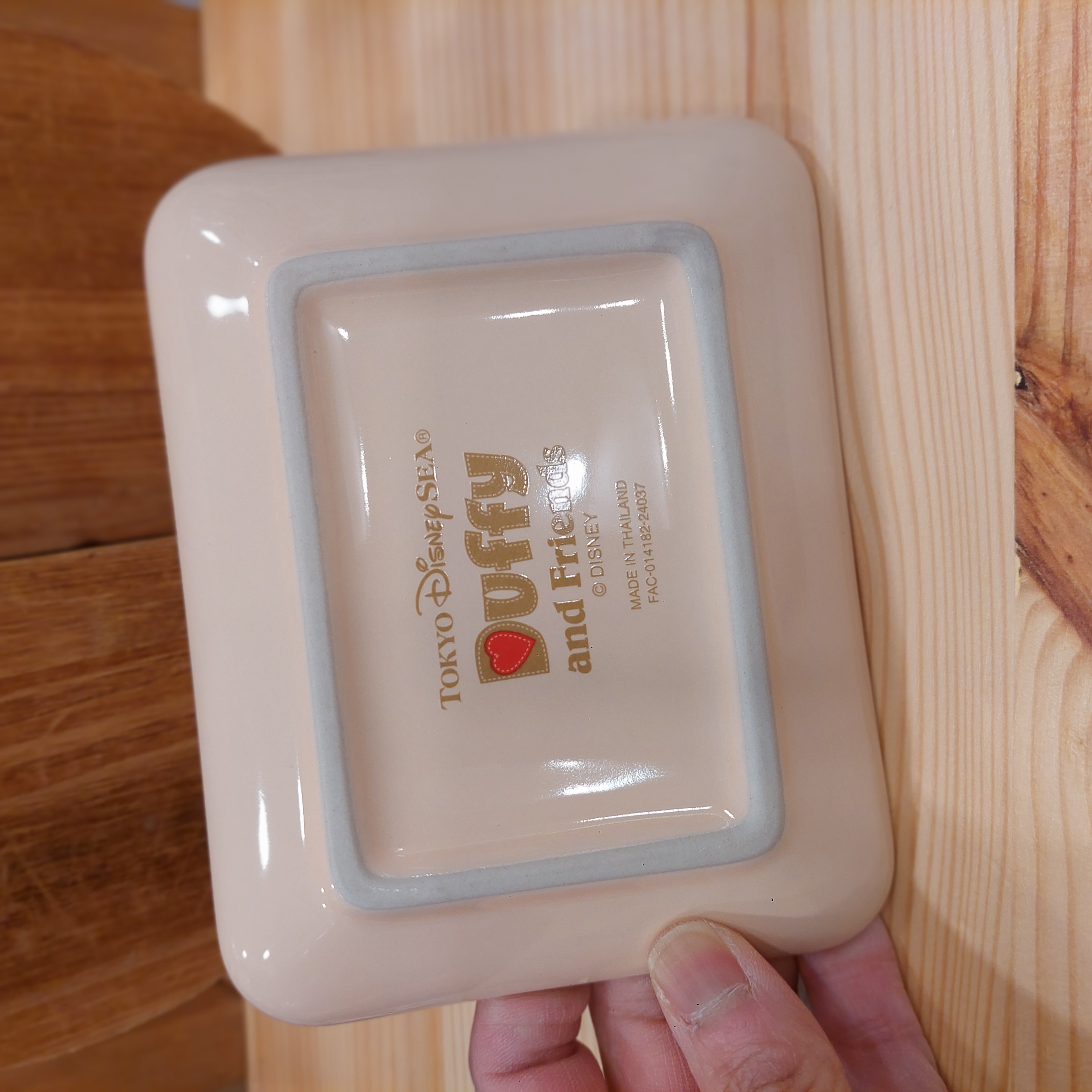 Disney Sea 限定 Duffy 系列 陶瓷碟仔 食品碟 Autumn Storybook