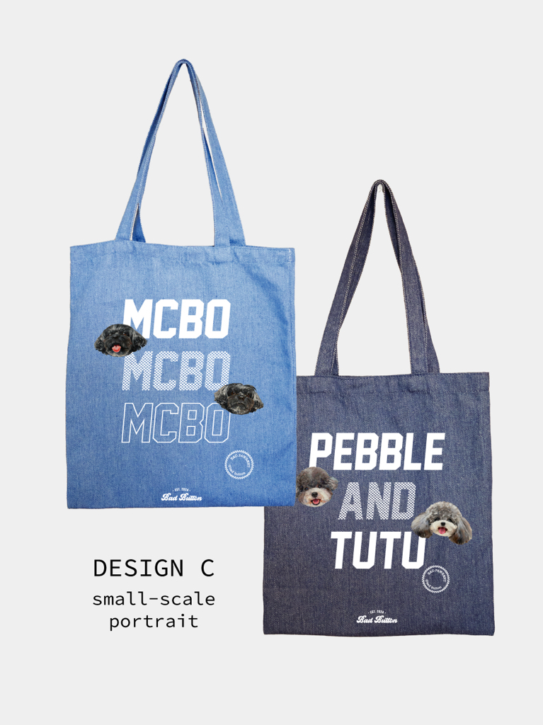 【客製】DENIM Tote Bag