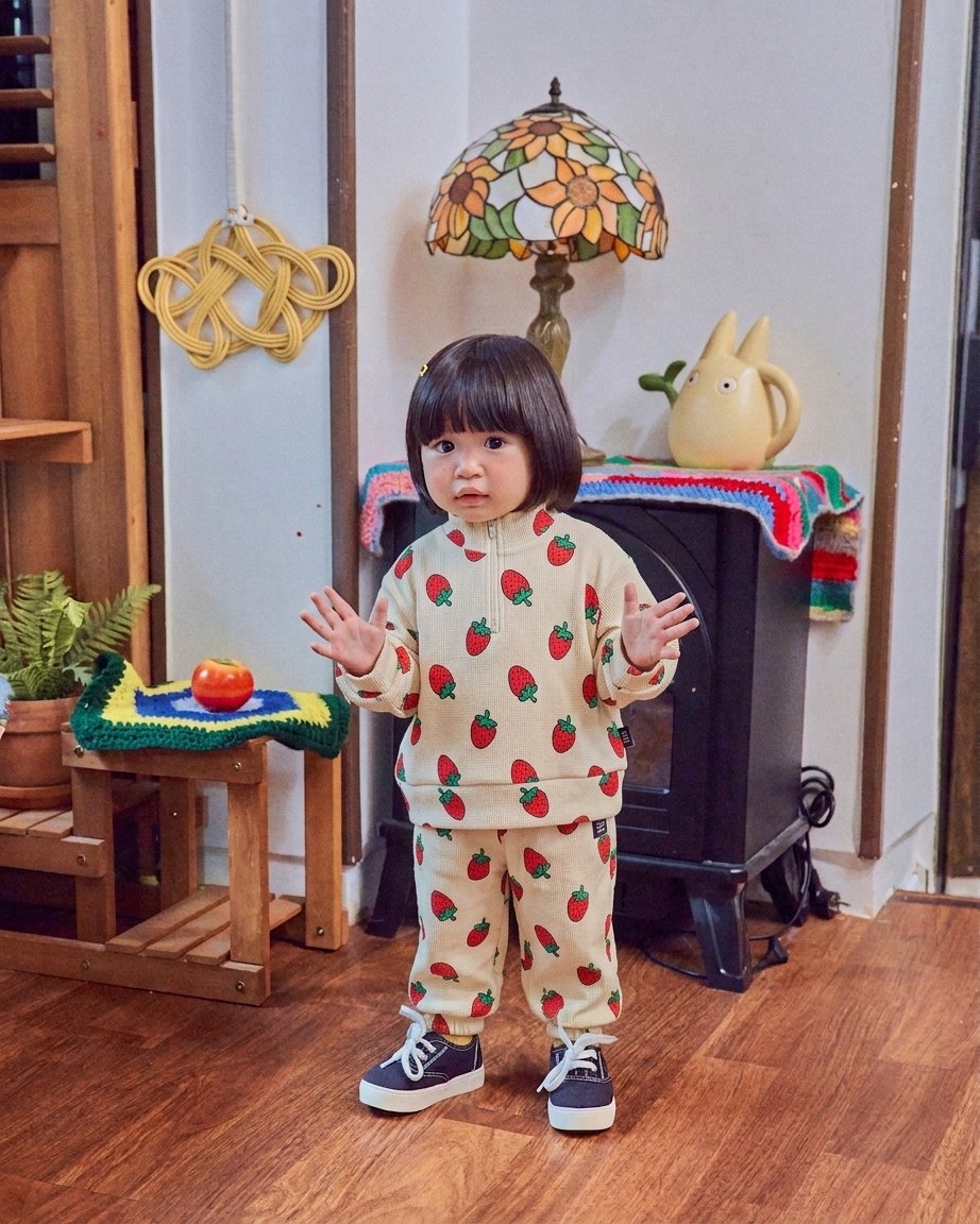 OOTT | Little Farm Waffle Anorak set