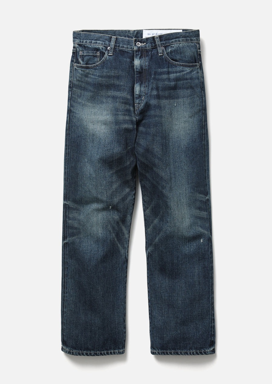 NEIGHBORHOOD WASHED DENIM DP BASIC PANTS
