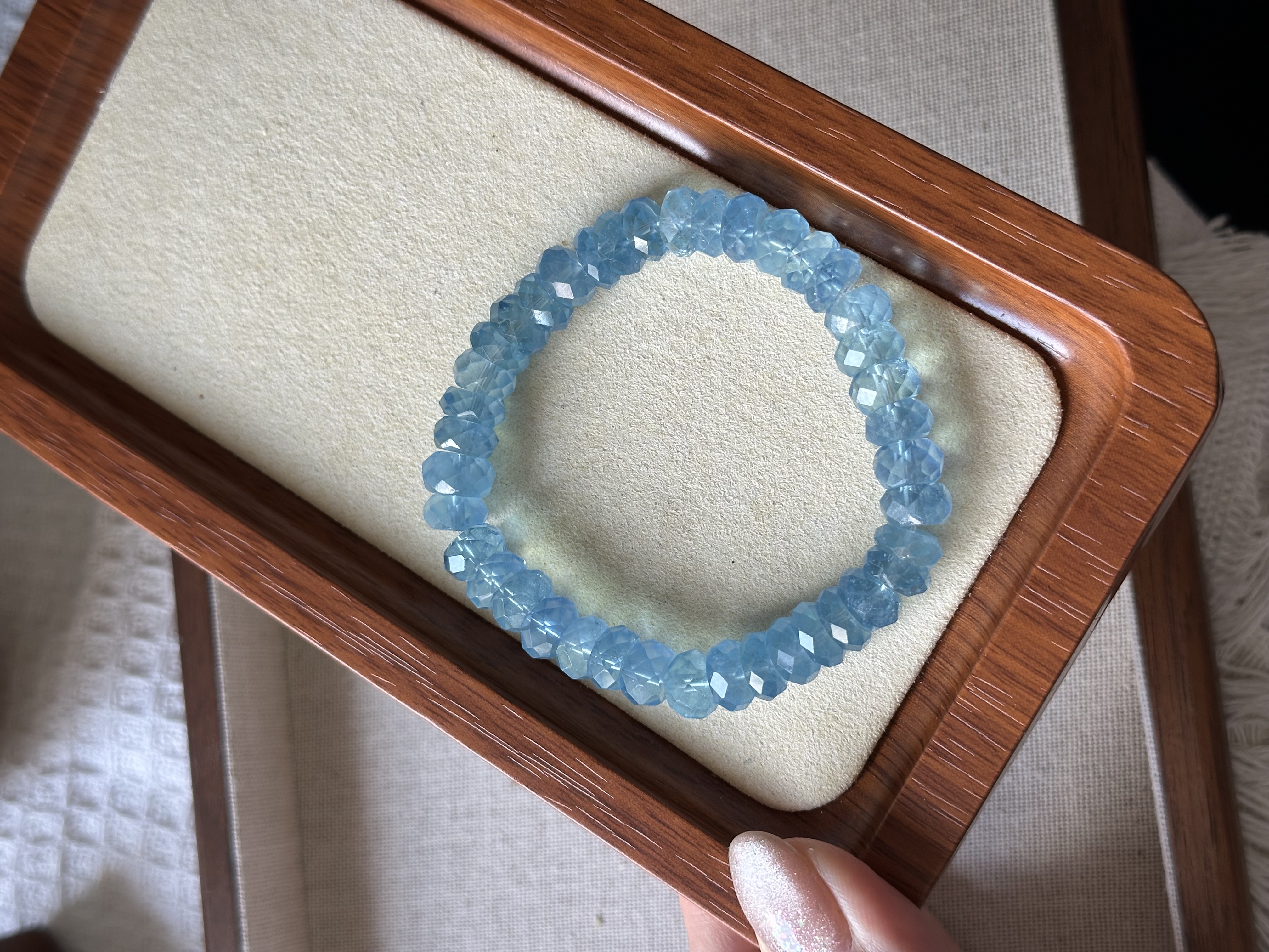 高货钻面海蓝宝 ｜ High Grade Aquamarine